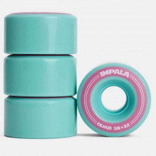 Колеса для роликових ковзанів квадів  Impala Aqua комплект 4 шт  