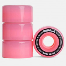 Колеса для роликових ковзанів квадів  Impala Pink комплект 4 шт  